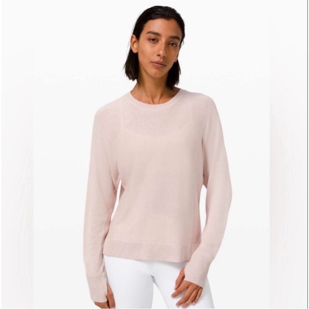Lululemon Cashlu Knit Pullover Sweater 6